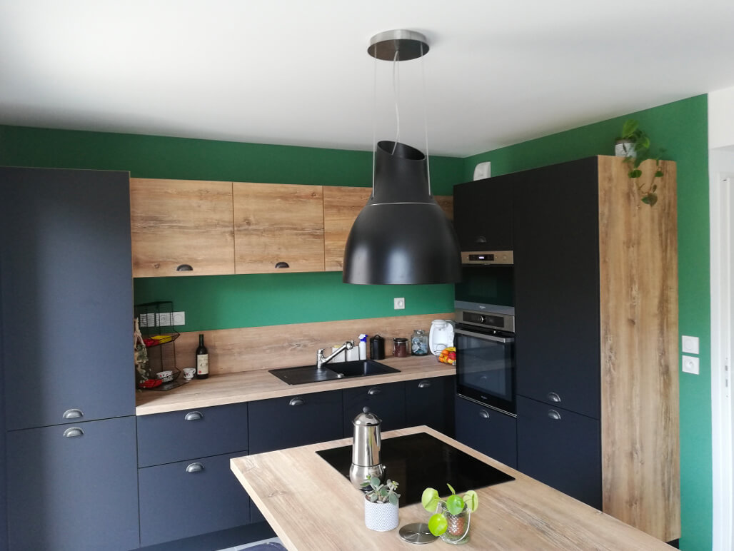 Photos slider d'une cuisine rénové