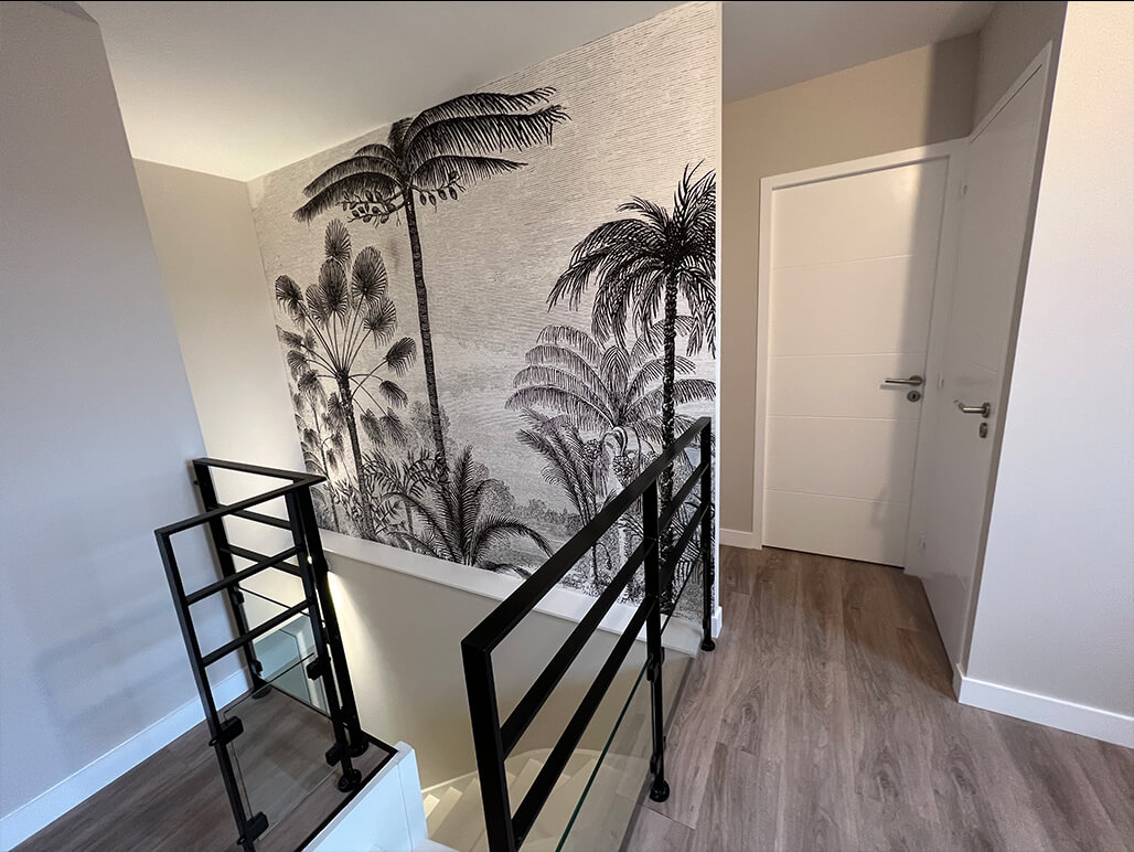 Photos slider d'un haut d'escalier